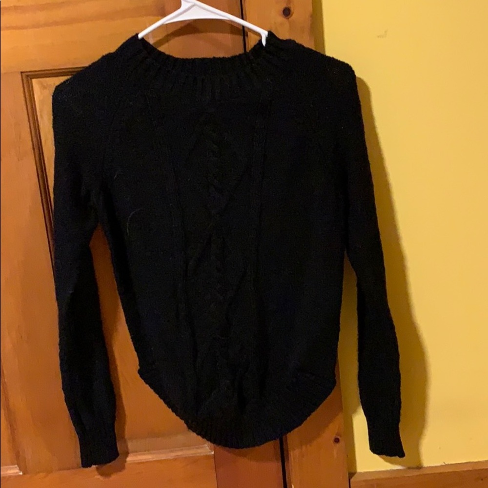 Small black sweater